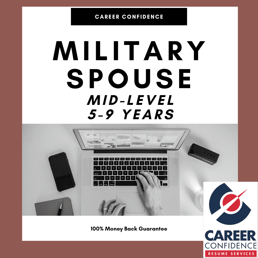 resume for military spouse